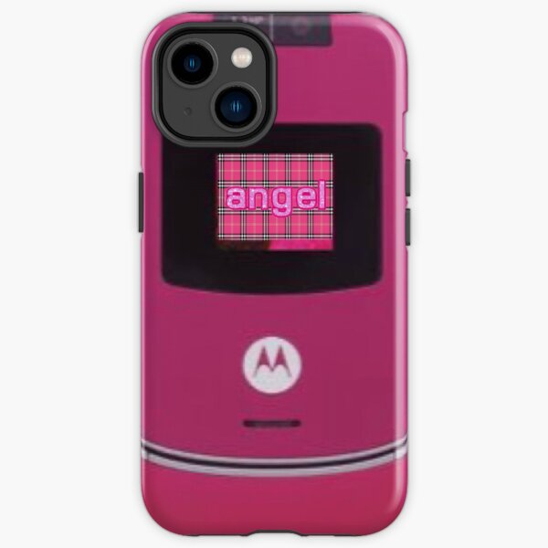 flip phone angel iPhone Tough Case