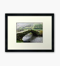 A Living Bridge Framed Print