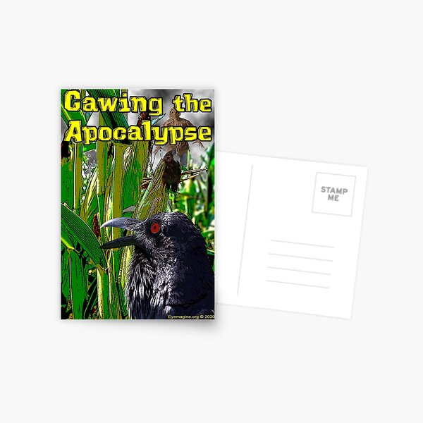 Cawing the Apocalypse Postcard