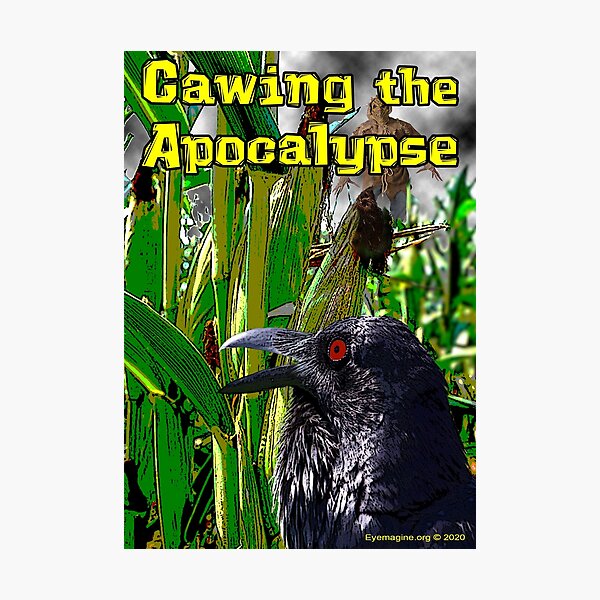 Cawing the Apocalypse Photographic Print
