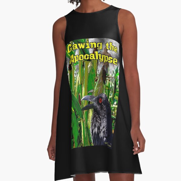 Cawing the Apocalypse A-Line Dress