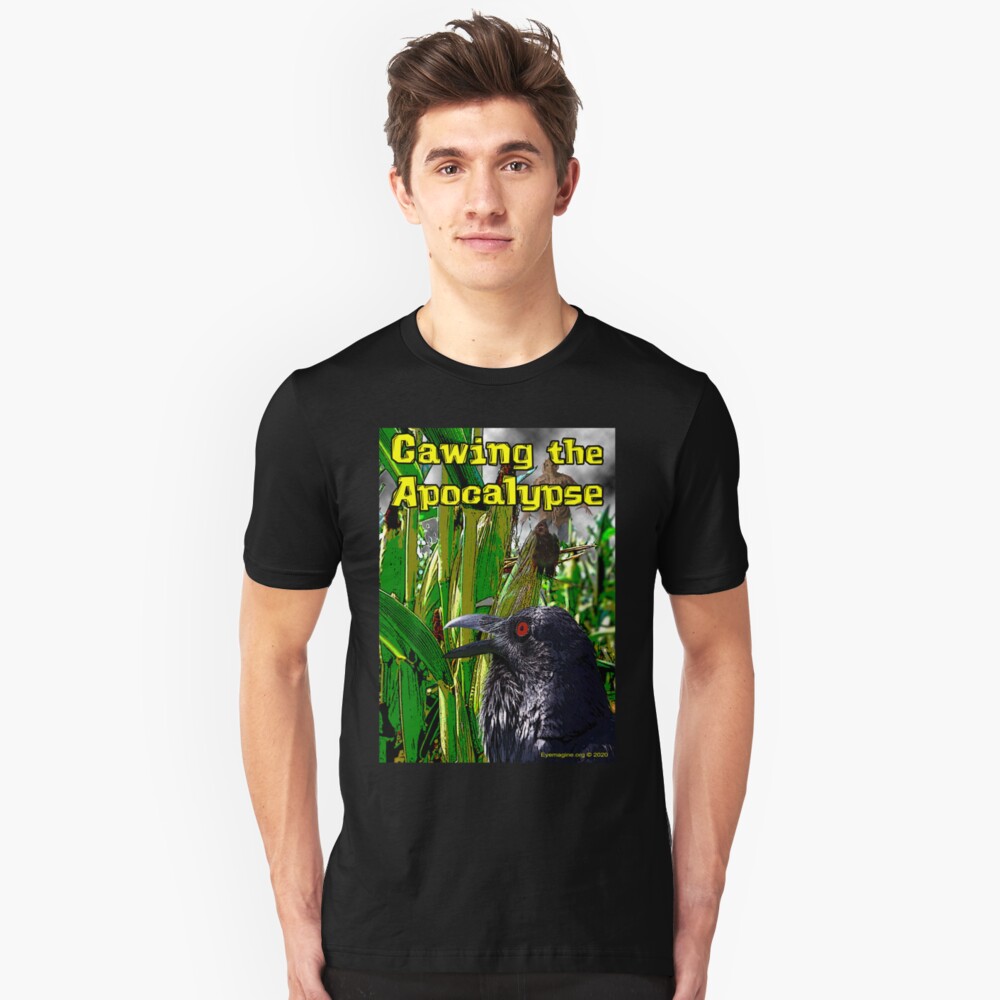 Cawing the Apocalypse Slim Fit T-Shirt