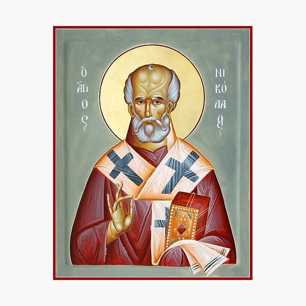 St Nicholas of Myra Photographic Print
