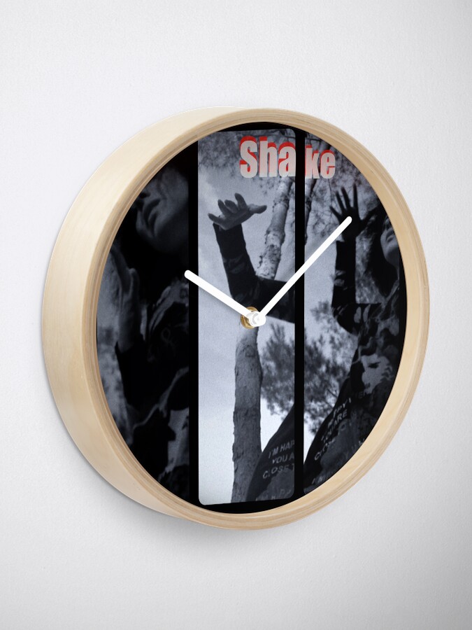 Thumbnail 2 of 4, Clock, Shake designed and sold by Arema Arega.