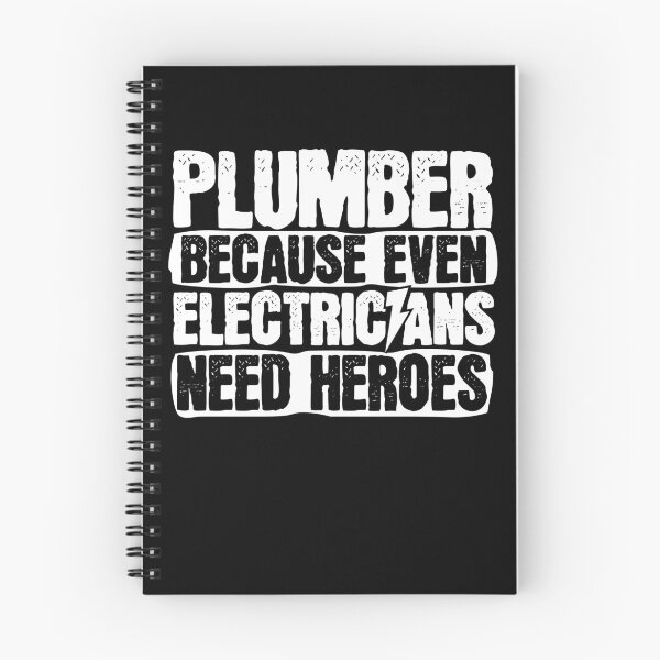 Item preview, Plumber Because Even Electricians Need Heroes designed and sold by 4tomic.