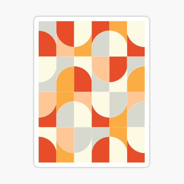 Bold Geo Tiles 02 Sticker