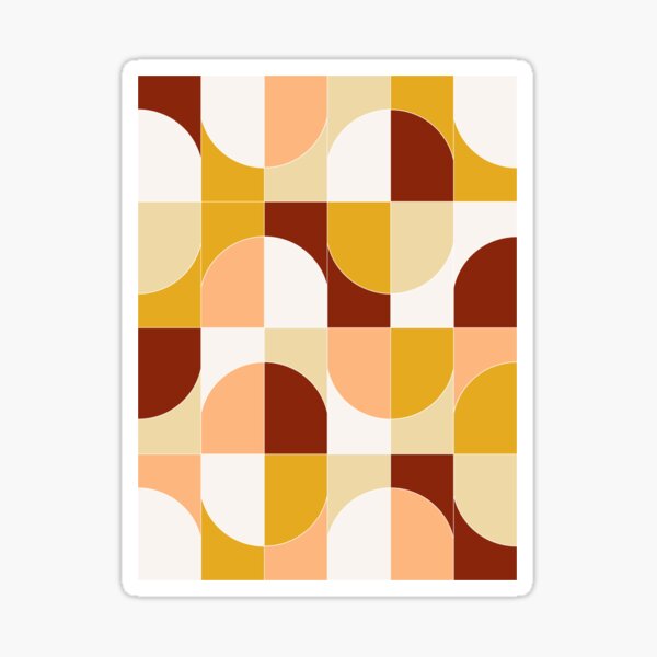 Bold Geo Tiles 03 Sticker