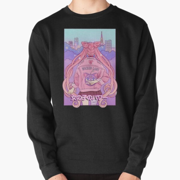 Sailor Guardian: Girl Power! Pullover Sweatshirt