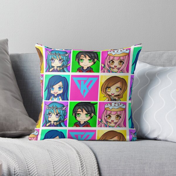 Jailbreak Pillows Cushions Redbubble - jelly roblox with sanna prison break