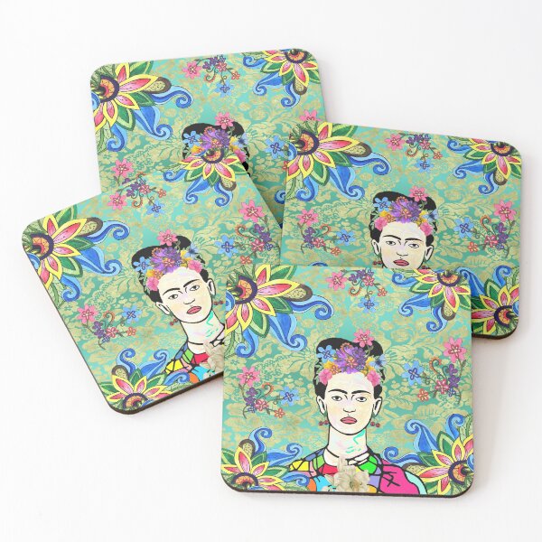 Item preview, Senorita with Flowers and Damask designed and sold by jantulov.