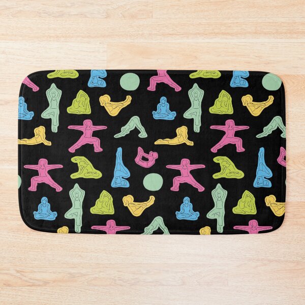 Item preview, Rainbow Yoga Pattern designed and sold by XOOXOO.