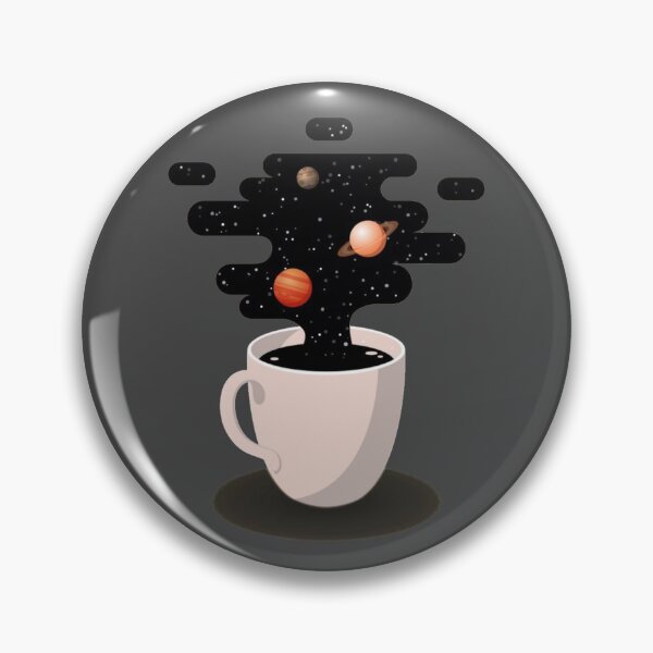 Item preview, Space Coffee - Just a Cup of Stars and Planets designed and sold by Delta12Designs.