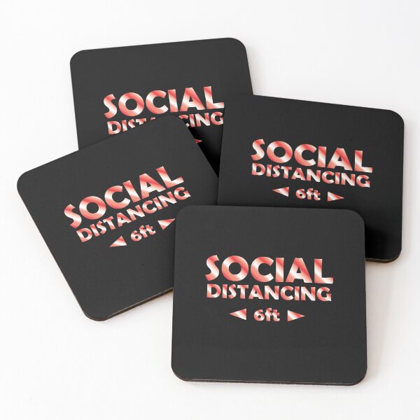 Item preview, Social distancing 6ft designed and sold by mwjupiter9999.