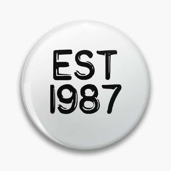 Item preview, EST 1987 birth year designed and sold by FrictionMaxxing.