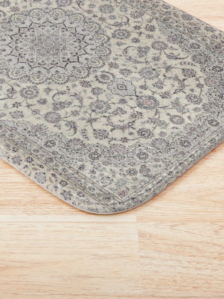 Alternate view of Traditional Oriental Moroccan Style Artwork Bath Mat