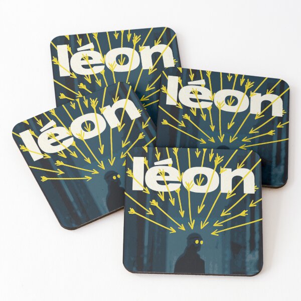 Item preview, Léon the Professional - Yellow Black Artwork designed and sold by L. Layne.