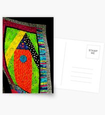 An artful birdhouse Postcards