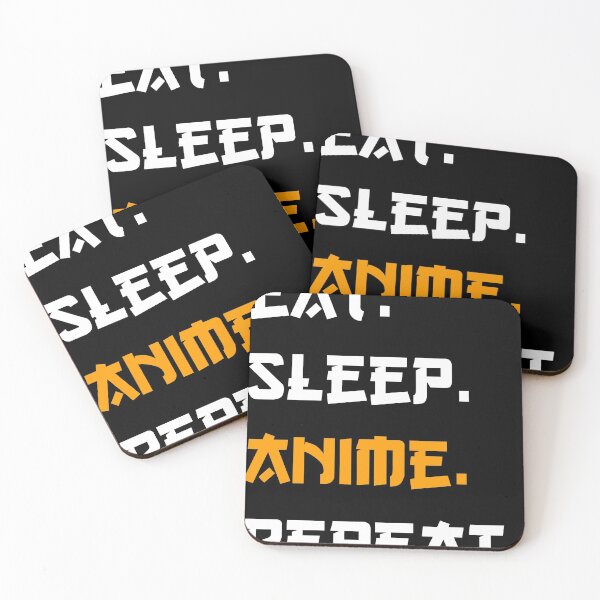Item preview, Eat Sleep Anime Repeat designed and sold by Sutra-Lotus-Co.