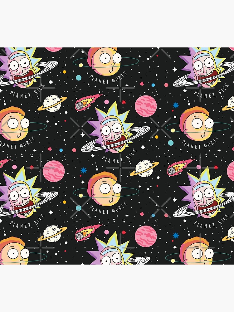 Rick and Morty Planets by SuperrSunday