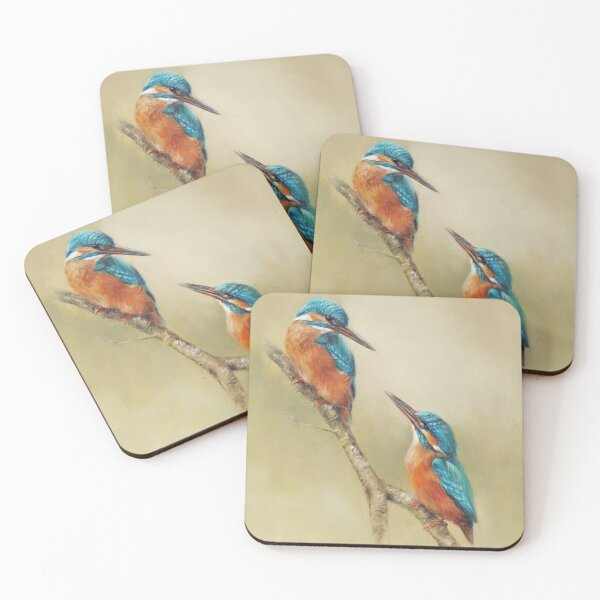 Item preview, Kingfishers - birds designed and sold by marjoleinkruijt.