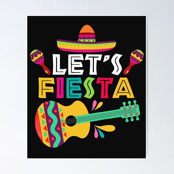 Artikelvorschau, Lassen Sie uns Fiesta mexikanische Gitarrenparty niedlichen Sombrero Cinco de Mayo Feiergeschenk entworfen und verkauft von alenaz.