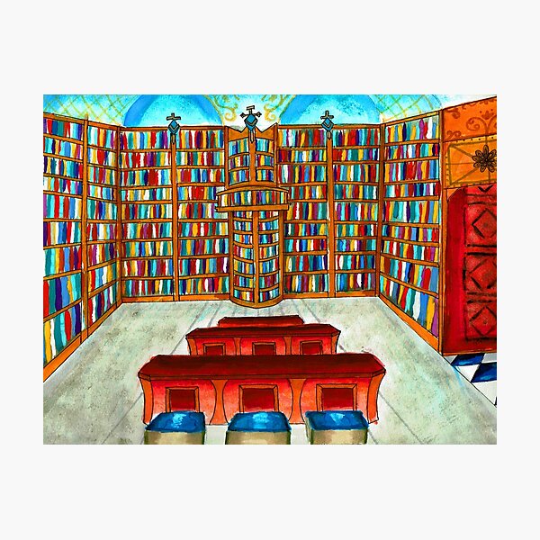 Item preview, The Library designed and sold by worldismyne.