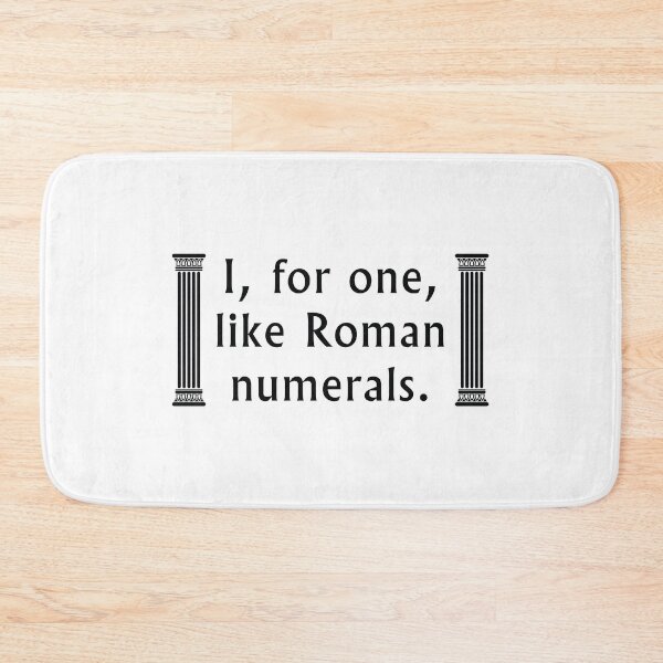 Item preview, Roman Numerals designed and sold by LuckyFoxDesigns.