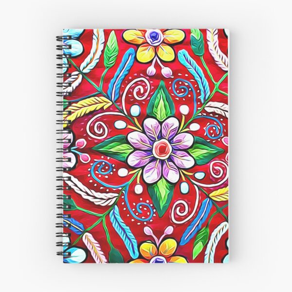 Item preview, Boho Floral Mexican Flowers designed and sold by AZGuzmans.
