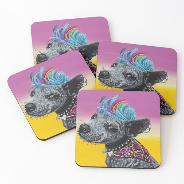 Item preview, PunkRock Pup designed and sold by Black Abbey Studios - The Art of Elizabeth Eleanor Davis.