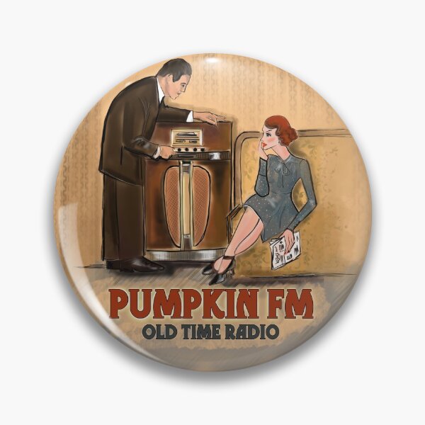Item preview, Pumpkin FM Old Time Radio designed and sold by PG Illustration.