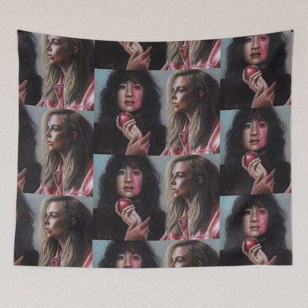 Item preview, Eve and Villanelle - Killing Eve designed and sold by MonroeIdiot.