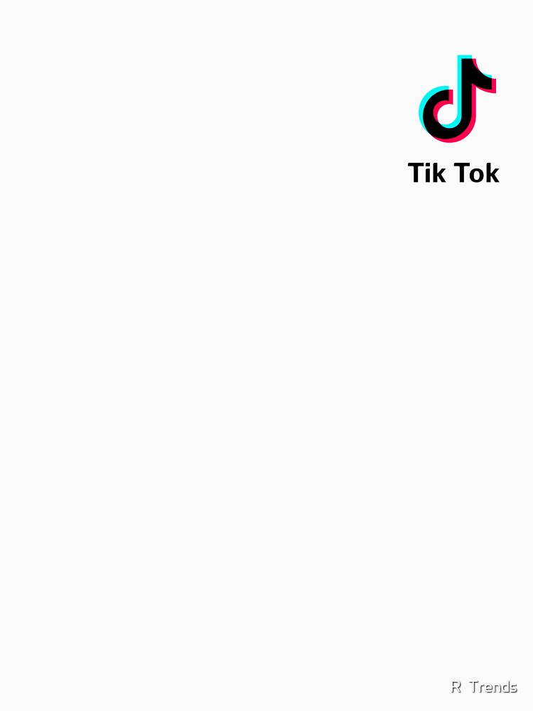 "Tik Tok Logo T-shirt For Stars" T-shirt by Vinishkumar | Redbubble