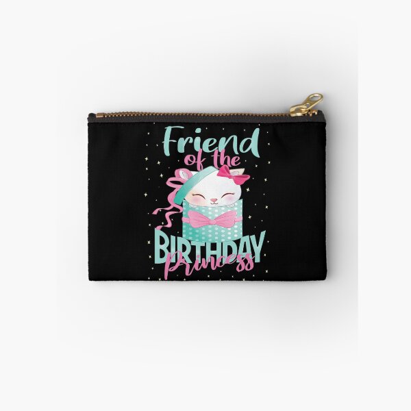 Item preview, Friend Of The Birthday Princess Cat Girls Kitten B-day graphic designed and sold by Grabitees.