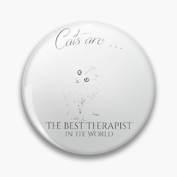 Item preview, Cats are the best therapist in the world designed and sold by GNDesign.
