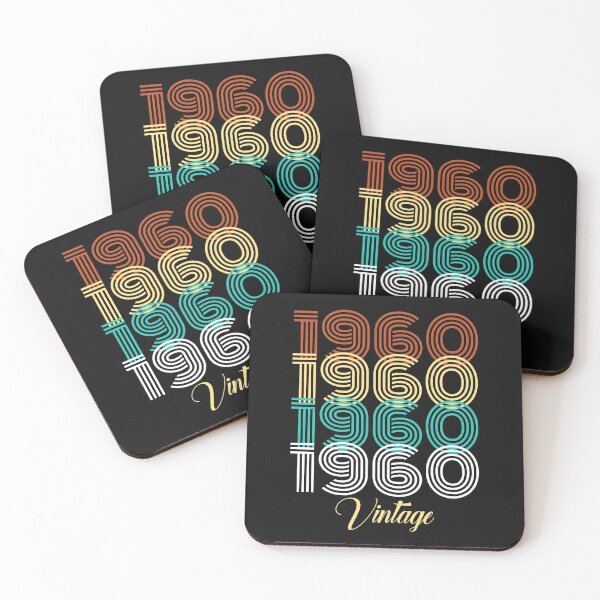 Item preview, Retro 1960 vintage birthday year of birth birthday gift designed and sold by Jelisandie.