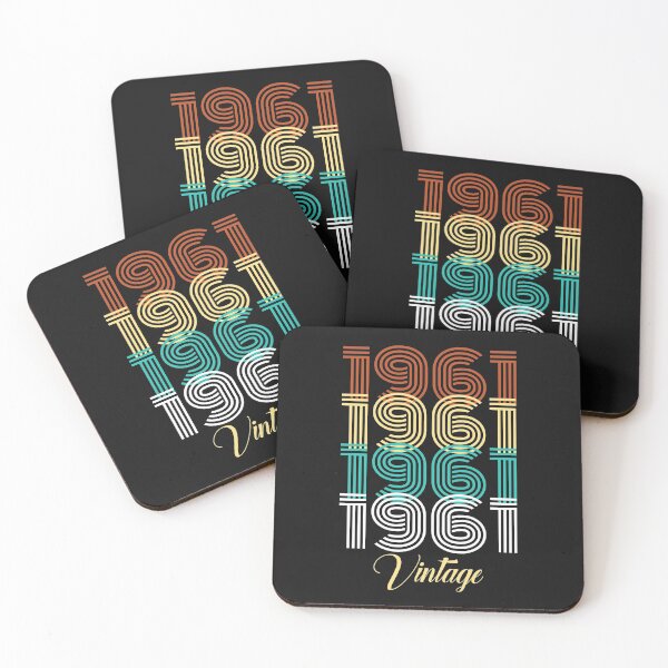 Item preview, Retro 1961 vintage birthday year of birth birthday gift designed and sold by Jelisandie.