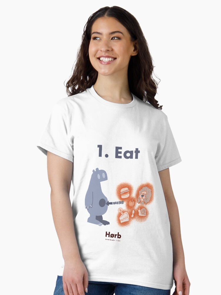 Thumbnail 2 of 7, Classic T-Shirt, Eat designed and sold by jeromatic.