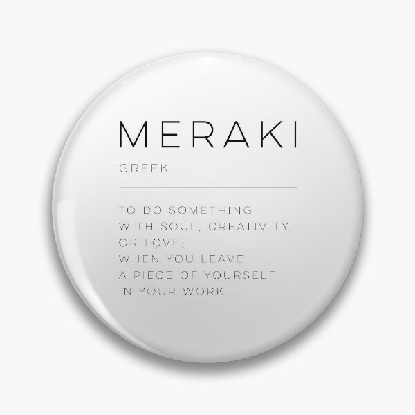 Item preview, Meraki Definition designed and sold by wisemagpie.