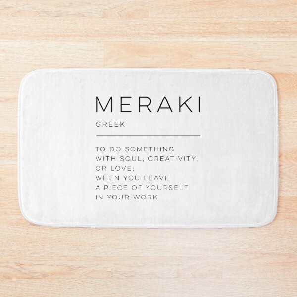 Item preview, Meraki Definition designed and sold by wisemagpie.