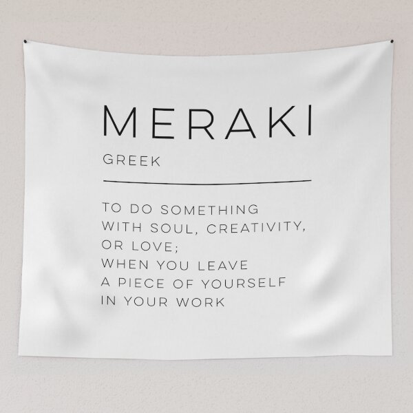 Item preview, Meraki Definition designed and sold by wisemagpie.