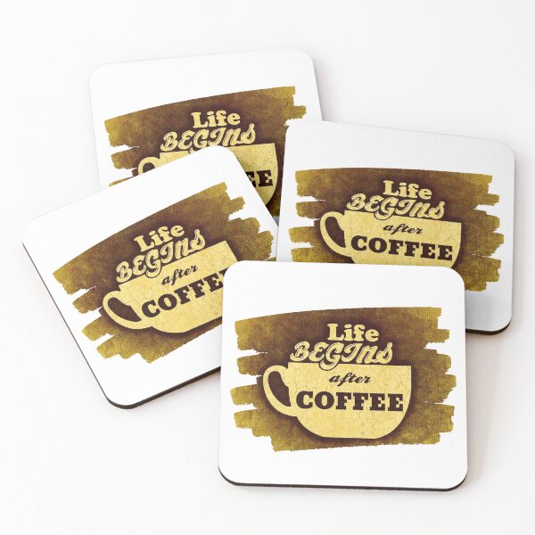 Item preview, Life Begins After Coffee designed and sold by codestealth.