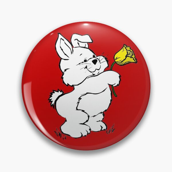 Item preview, Easter Bunny Yellow Flower Design designed and sold by Pikmi.