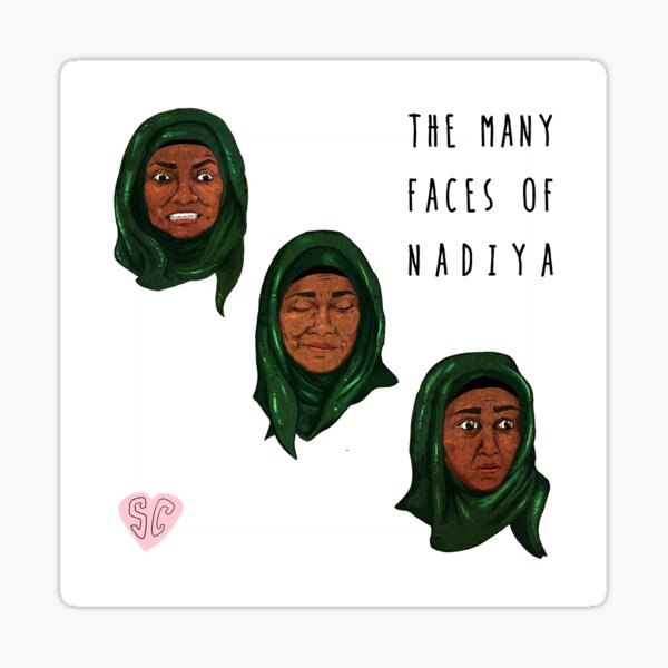 The Many Faces of Nadiya, GBBO Sticker