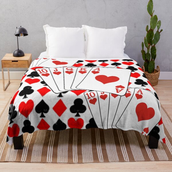 Item preview, CASINO NIGHTS RED HEARTS FLUSH designed and sold by sharlesart.
