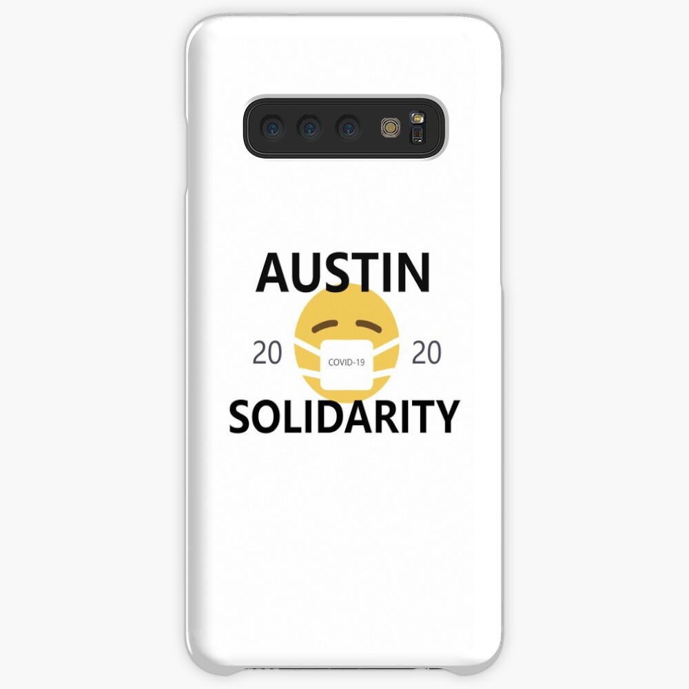 Austin COVID-19 Solidarity Case & Skin for Samsung Galaxy