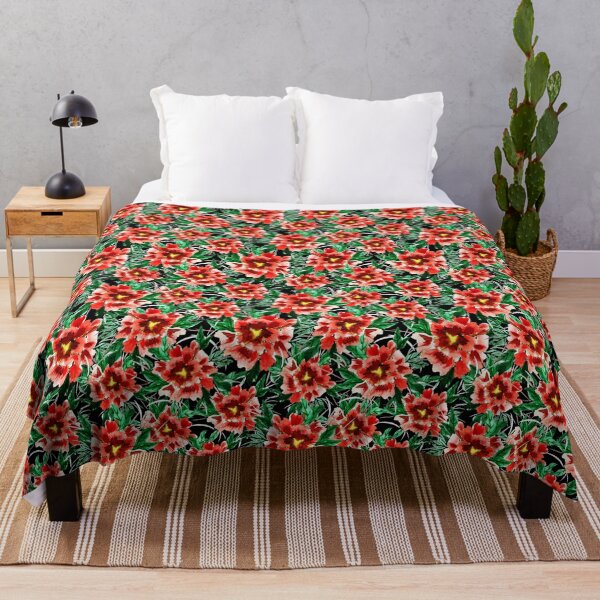 Item preview, Watercolour red flowers designed and sold by susyrdesign.