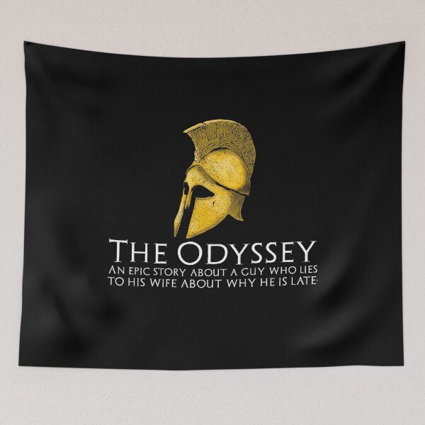 Item preview, Ancient Greek Epic The Odyssey Mythology Historical Myth designed and sold by Styrman.
