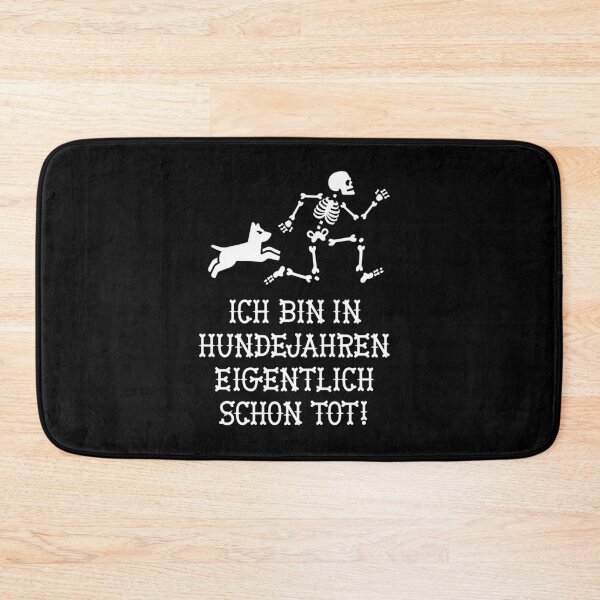 Item preview, Ich bin in Hundejahren eigentlich schon tot! funny dog saying gift idea designed and sold by LaundryFactory.