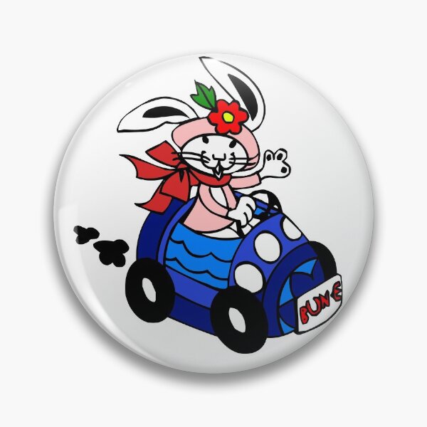 Item preview, Easter Bunny Car Fun Design designed and sold by Pikmi.