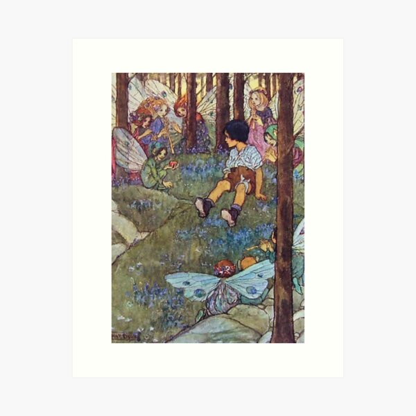 Item preview, ”Fairies of the Forest” by Florence Harrison designed and sold by PatricianneK.